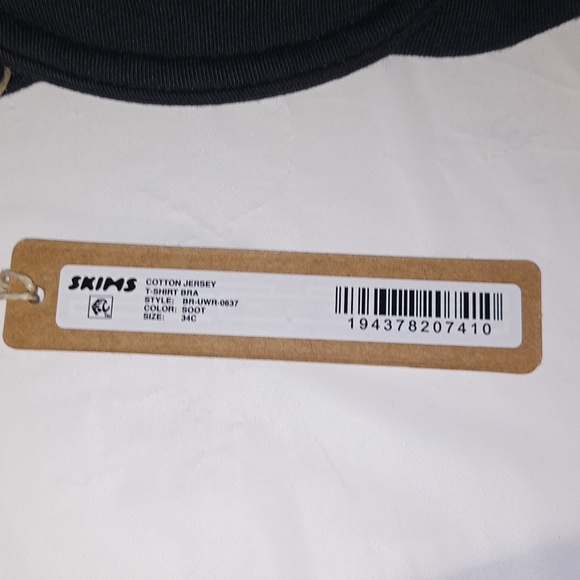 Skims Cotton Jersey t-shirt bra - Picture 3 of 6